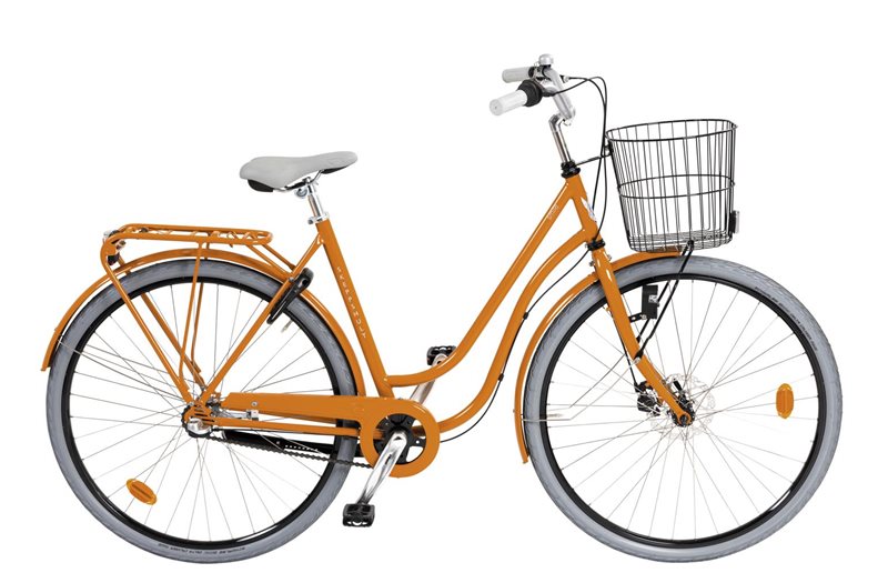 Skeppshult Naisten polkupyörä Smile 3-vaihteinen Papaya