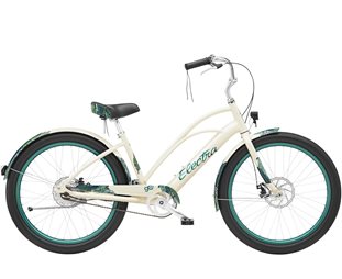 Elcykel Electra Bali Cruiser Go! Hvid/Grøn