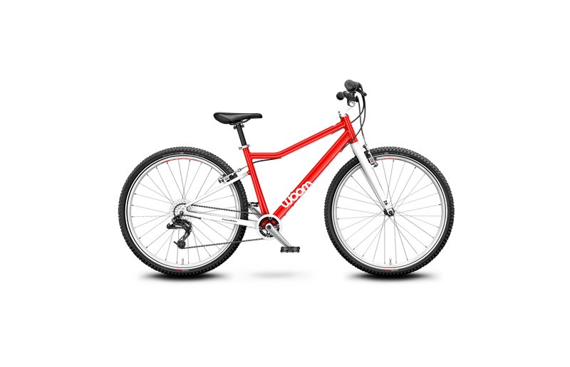 Woom 6 Børnecykel Rød