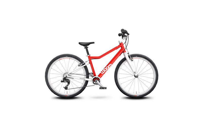 Woom 5 Børnecykel Rød