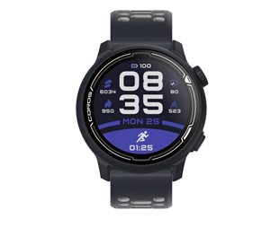 Urheilukello Coros Pace 2 Silicone Band, Dark Navy
