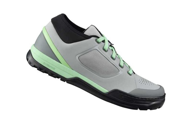Shimano Cykelsko Flats Gr7W Dame Grey/Lightgreen