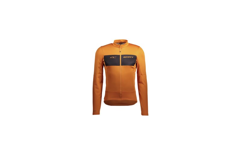 Scott Cykeljacka Herr Rc Warm Hybrid Wb Black/Copper Orange