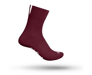 GripGrab Lightweight SL Regular Cut Sommarstrumpor Dark Red