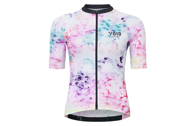 Pyöräilypaita Void Abstract Jersey SS Women Multicolour Fantasy