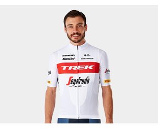 Santini Trek-Segafredo Miesten Tiimireplica Valkoinen/Punainen