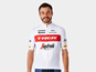 Santini Pyöräilypaita Trek-Segafredo Team Replica Valkoinen/Punainen