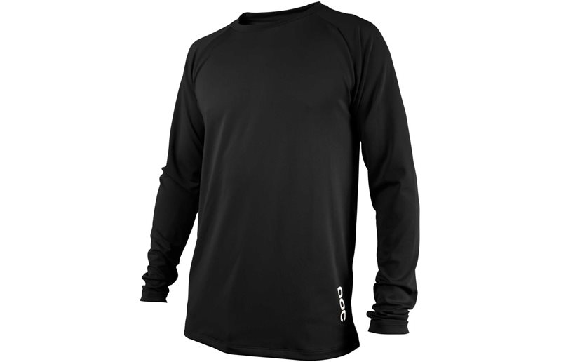 POC Pyöräilypaita Essential DH LsJersey Carbon Black