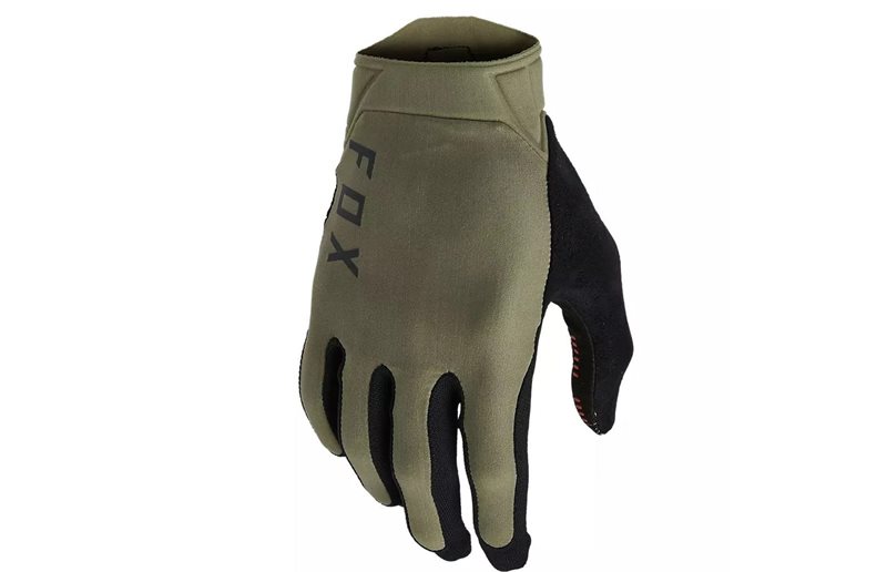 Fox Pyöräilyhanskat Fox Flexair Ascent Olive Green