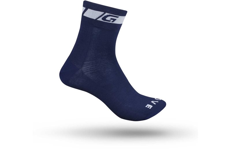 GripGrab Classic Regular Cut Kesäpyöräilysukat Navy Blue