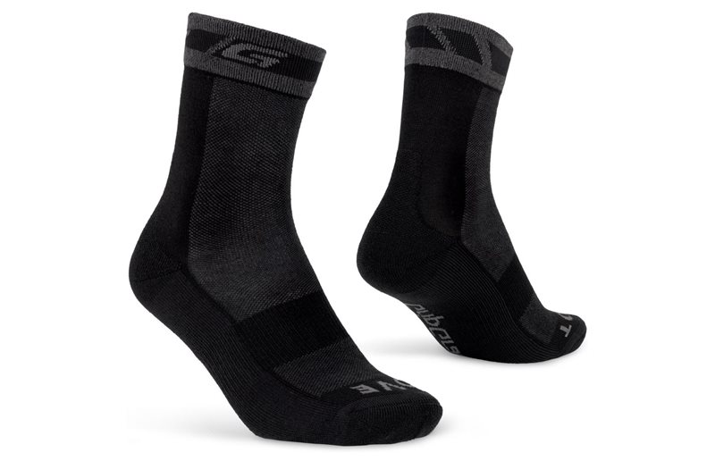 GripGrab Merino Talvipyöräilysukat Black
