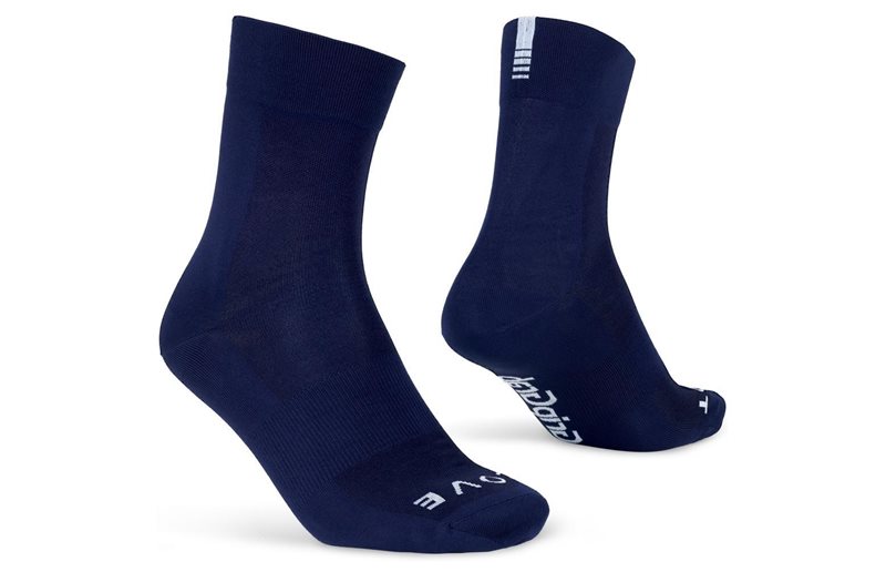 GripGrab Lightweight SL Regular Cut Sommarstrumpor Navy Blue