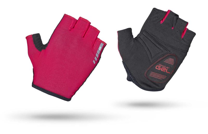 GripGrab Pyöräilyhanskat Solara Lightweight Padded Tan Through Red