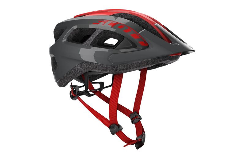 Scott Cykelhjälm Supra (Ce) Grey/Red