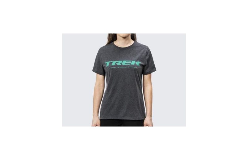 Trek T-Shirt I Dammodell Solid Charcoal