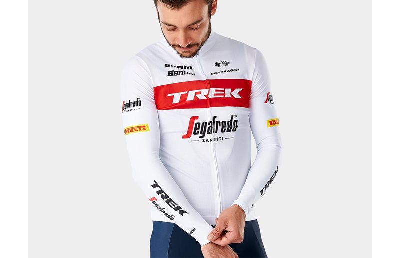 Santini Trek-Segafredo Team Cycling Arm Vit