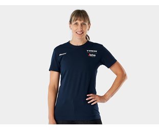 Santini Trek-Segafredo Naisten Joukkueen T-paita Tummansininen