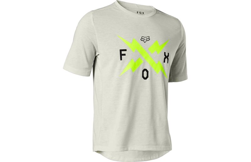 Fox Nuorten pyöräilypaita Ranger Dr SS Jersey Valkoinen