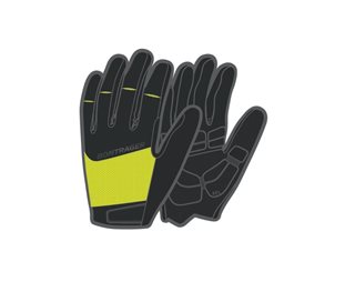 Bontrager Sykkelhansker Circuit FF Gel Yellow