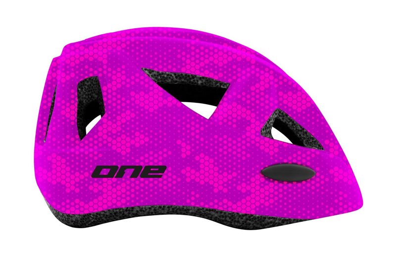Lasten pyöräilykypärä One Race Pink