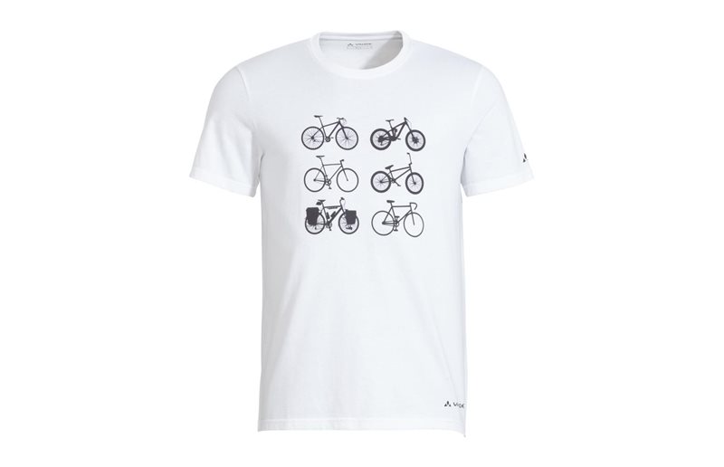 VAUDE Pyötäilypaita Cyclist V White