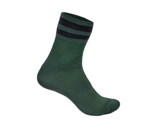 GripGrab Pyöräilysukat Original Stripes Crew Green