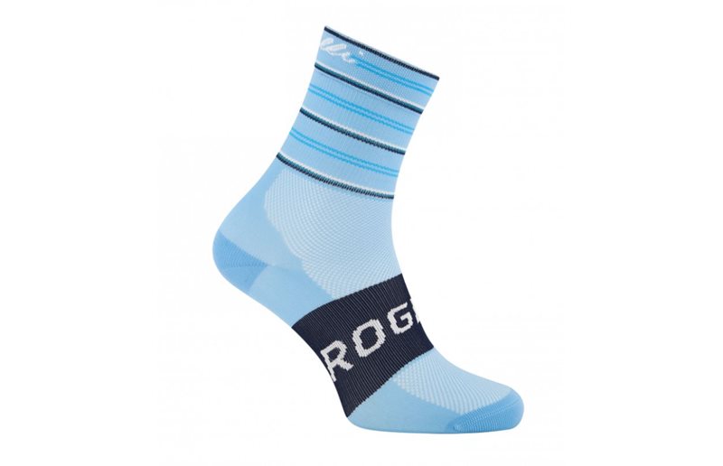 Rogelli Cykelstrumpor Stripe Socks Blue