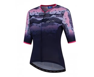 Rogelli Pyöräilypaita Animal Jersey SS Sininen/Pinkki