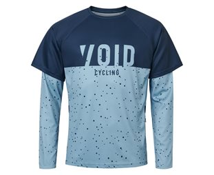 Sykkeltrøye Void MTB Rock Jersey Ls Unisex Dark Blue
