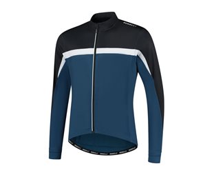 Rogelli Cykeltrøje Course Ls Sort/Blå/Hvid