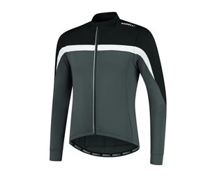 Rogelli Cykeltröja Course Ls Black/Grey/White