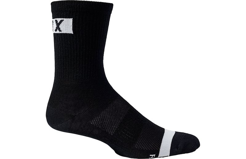 Fox Pyöräilysukat 6" Flexair Merino Sukat [Blk] L/Xl