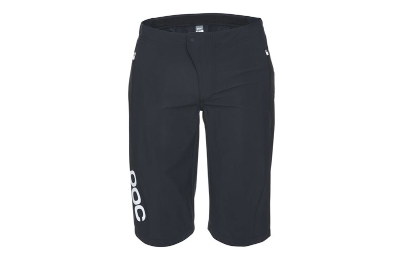 Korta cykelbyxor Poc M's Essential Enduro Shorts Uranium Black