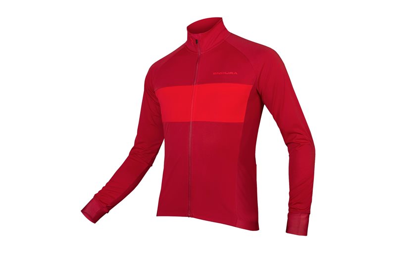 Endura Cykeltröja FS260-Pro Jetstream L/S ll Rustred