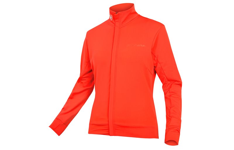 Endura Naisten pyöräilypaita Xtract Roubaix L/S Jersey Hivizcoral