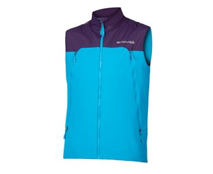 Endura Cykeljacka MT500 Freezing Point Gilet Electricblue