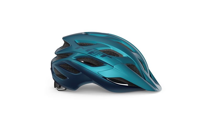 Maastokypärä MET Veleno Mips Teal Blue/Glossy