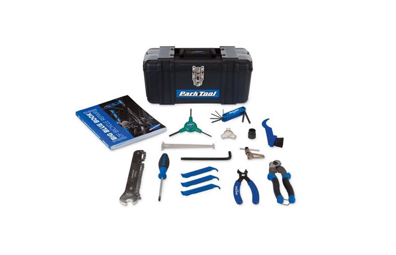 Työkalusarja Park Tool SK-4 Home Mechanic Starter Kit 15-osainen + Kirja & Työkalupakki