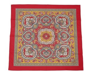 Snusnäsduk JO Paisley Red