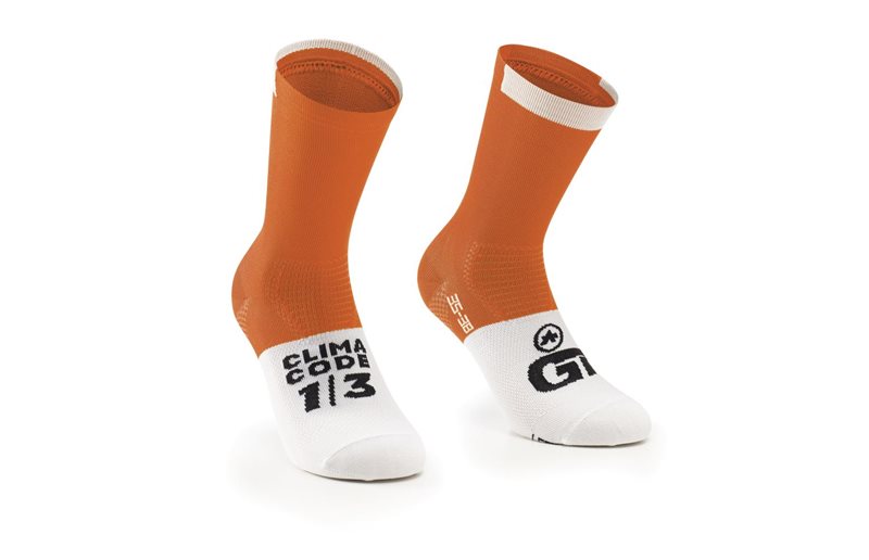 Assos Pyöräilysukat GTS C2 Droid Oranssi