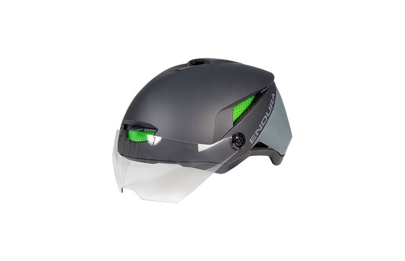Pyöräilykypärä Endura Speed Pedelec Visor Helmet Harmaa