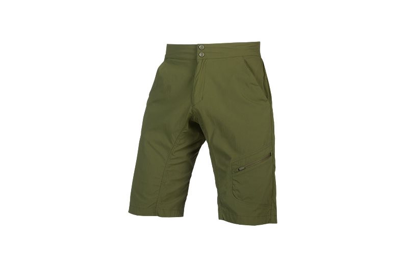 Endura Pyöräilyshortsit Hummvee Lite shortsit + Liner alusshortsit Olivegreen