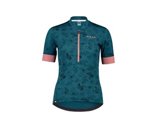 Mons Royale Naisten pyöräilypaita Cadence Half Zip W Forest Alchemy