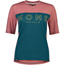 Mons Royale Naisten pyöräilypaita Redwood Enduro Vt W Deepteal/Pinkclay