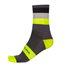 Endura Pyöräilysukat Bandwidth Socks HiViz-yellow