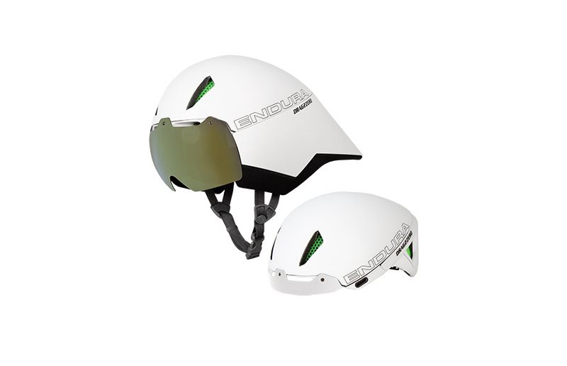 Endura Drag2Zero Aeroswitch Helmet （ White ） [t]（Matt's
