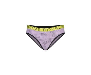Mons Royal Alusasut Wool Womens Folo Brief Lilac Micro