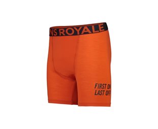 Mons Royal Underställ Wool Mens Hold 'Em Boxer Orange Smash