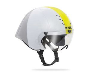 Maantiekypärä Kask Mistral Valkoinen/Hopea