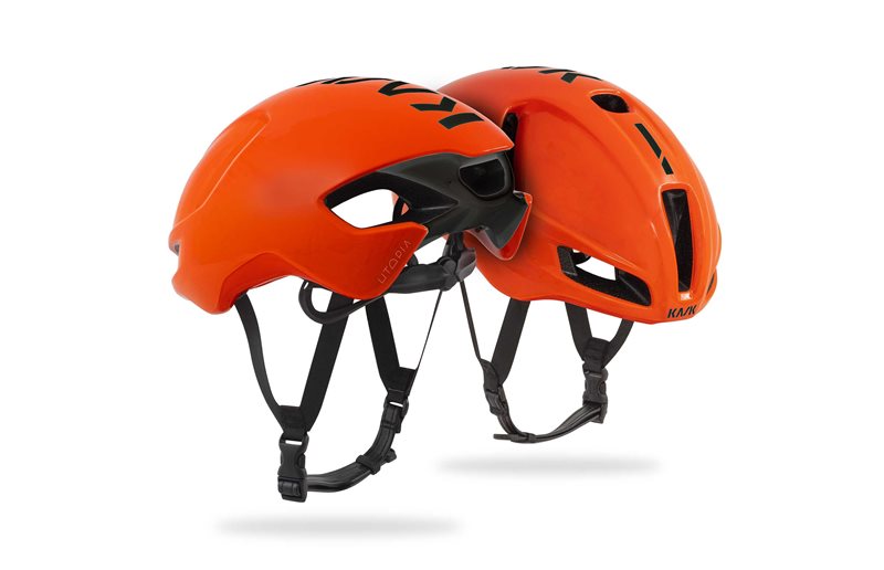 Maantiekypärä Kask Utopia Oranssi Fluo/Musta